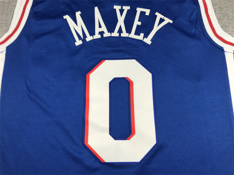 Philadelphia 76ers Tyrese Maxey NBA Jersey alternate product photo