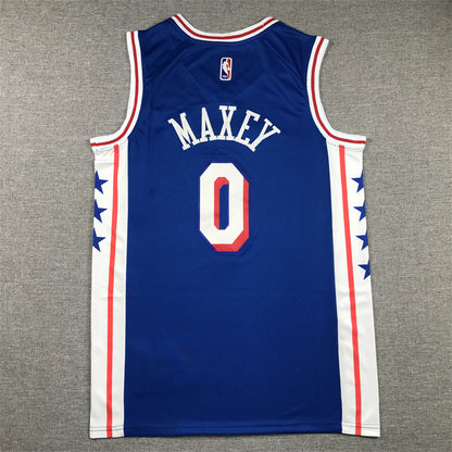 Philadelphia 76ers Tyrese Maxey NBA Jersey alternate product photo