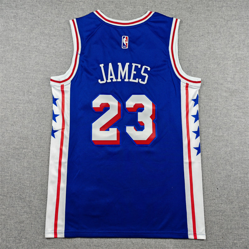 Philadelphia 76ers LeBron James NBA Jersey alternate product photo