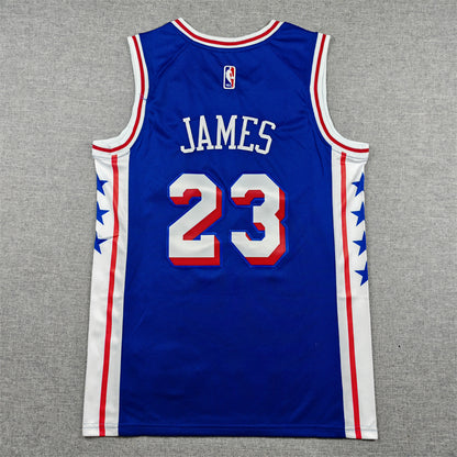 Philadelphia 76ers LeBron James NBA Jersey alternate product photo